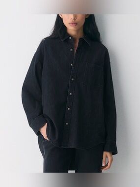 Aritzia Denim Forum The 80’s Comfy Denim Shirt